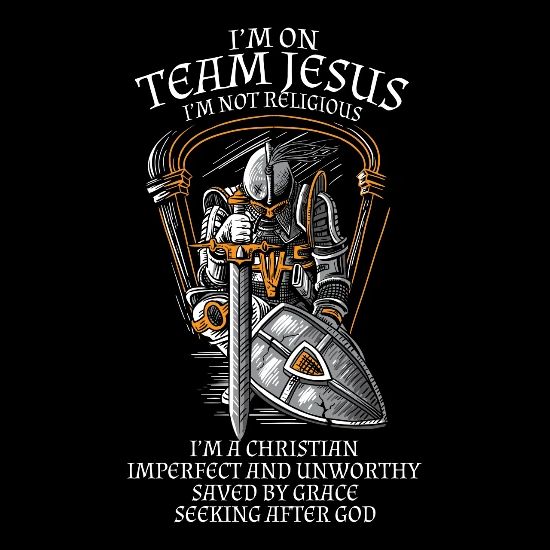 Knight Templar Crusader Shirt I M On Team Jesus Men S Zip Hoodie Spreadshirt