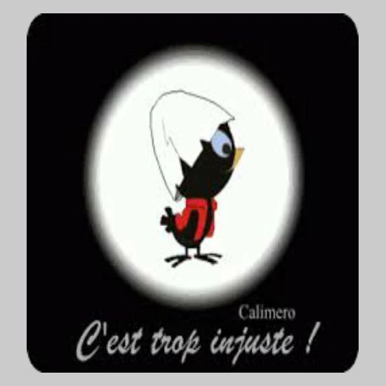 Calimero C Est Trop Injuste T Shirt Homme Spreadshirt