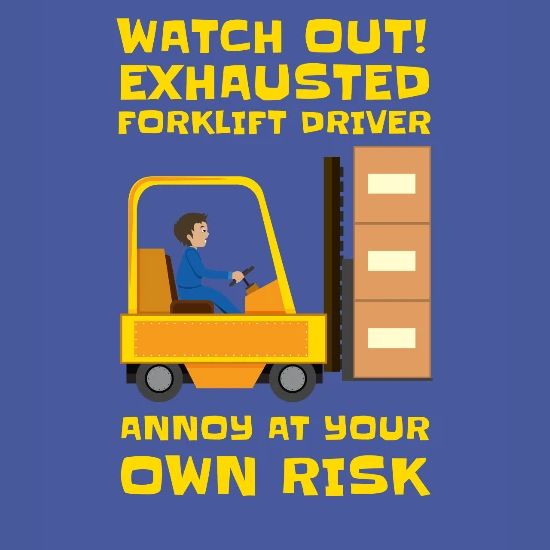 Forklift Operator Driver Warehouse Worker Clark Men S T Shirt Spreadshirt