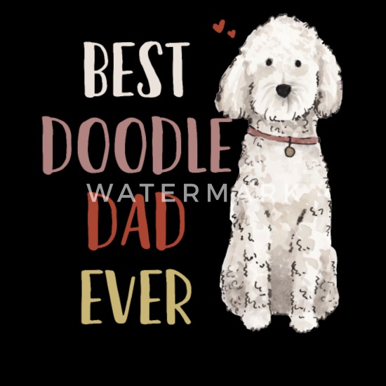 Best Doodle Paw Paw Ever Distressed Goldendoodle Dad Or Papa T-Shirt