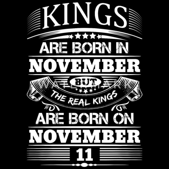 Legends Kings are Born on November 11