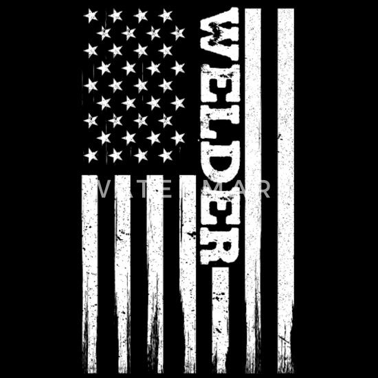 Welder American Flag New Men/'s Shirt USA Authentic Fabricators Labor Welding Tee