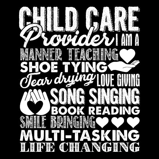 Child Care Provider Men's TShirt Spreadshirt