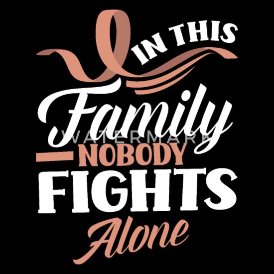 Uterine Cancer In This Family No One Fights Alone Shirt