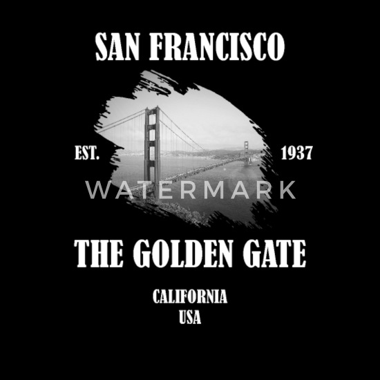 Kalifornien USA Mousepad "Golden Gate Bridge" San Francisco Amerika 