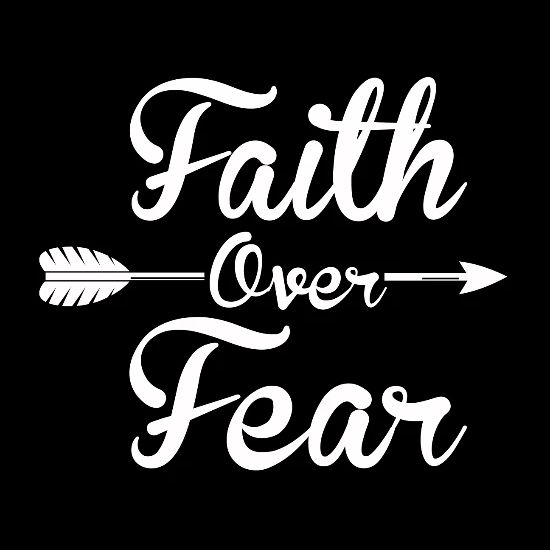 faith over fear shirt Men's TShirt Spreadshirt