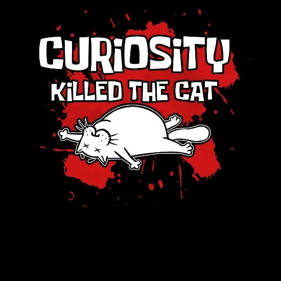 Curiosity Killed The Cat Funny Cartoon Kitten Men S T Shirt Spreadshirt