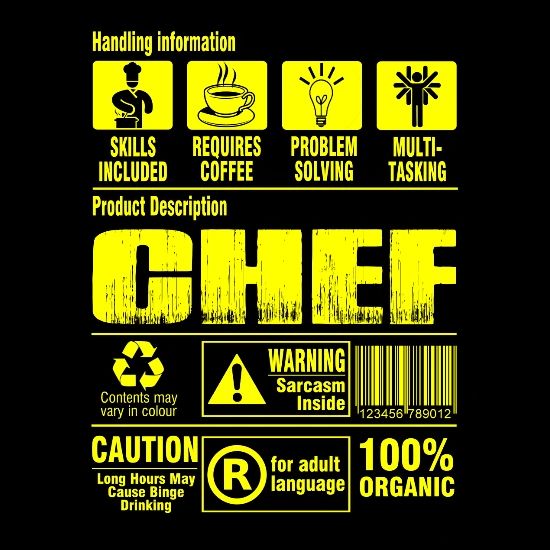 Chef pastry chef pampered chef cook chef grillma' Men's T ...