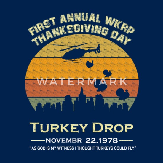 Turkey Drop from Helicopter WKRP Thanksgiving