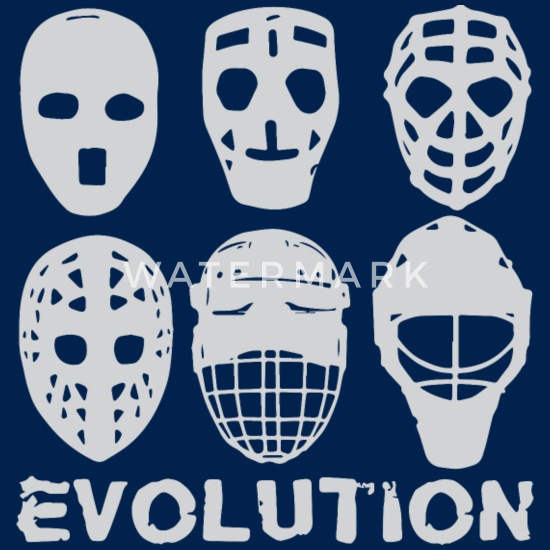 Onenigheid Monarchie meteoor hockey goalie mask evolution' Men's T-Shirt | Spreadshirt