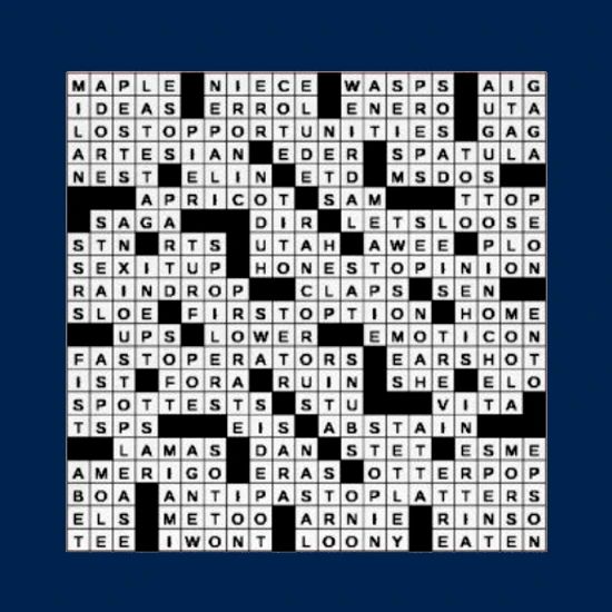 Commanded Crossword Clue Men's T-Shirt