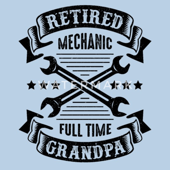 Mechanic Retired Shirts
