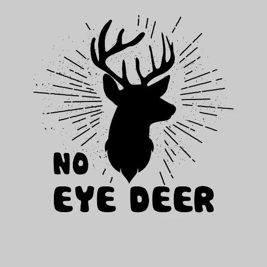 No Eye Deer Shirt Men S Longsleeve Shirt Spreadshirt