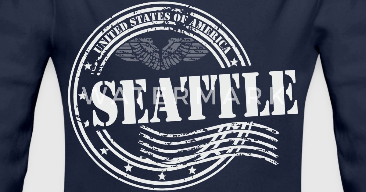 Stamp Seattle By Ahgee Spreadshirt