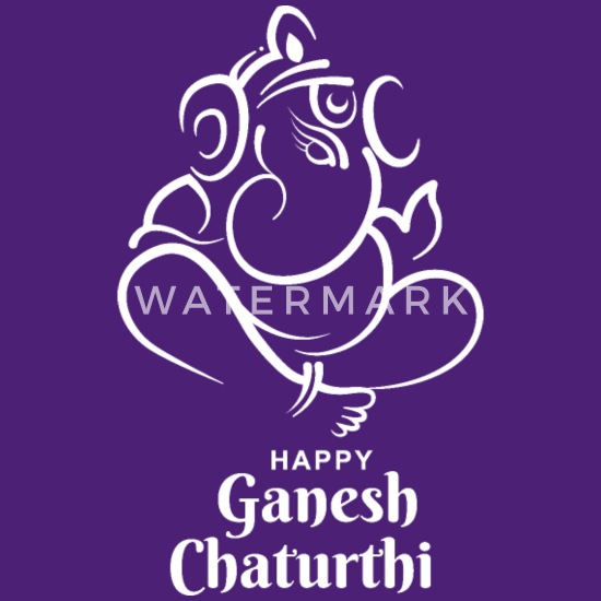Happy Ganesh Chaturthi Day, funny Ganesh Chaturthi' Women's T-Shirt |  Spreadshirt