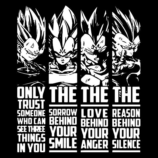 Vegeta Citation Super Saiyan Dieu Dragon Ball Vegeta T T Shirt Femme Spreadshirt