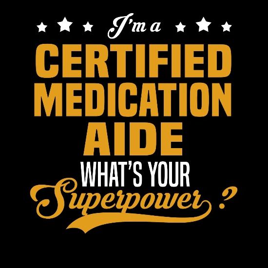 Certified Medication Aide Women s T Shirt Spreadshirt