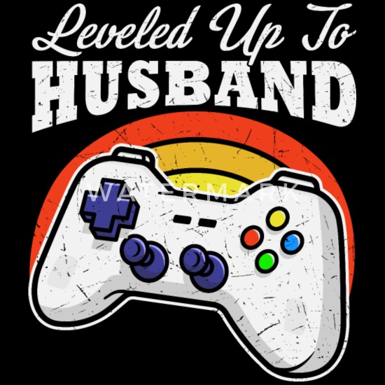 Leveled Up To Husband T-Shirt  Gamer Shirt  Husband Gamer Gift  Husband Level Unlocked  Long Sleeve  Hoodie  Gamer Husband Gift