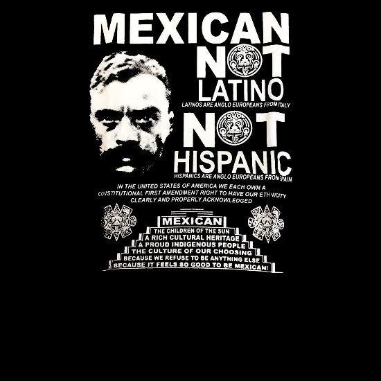 Mexican Not Latino Not Hispanic Women's TShirt Spreadshirt