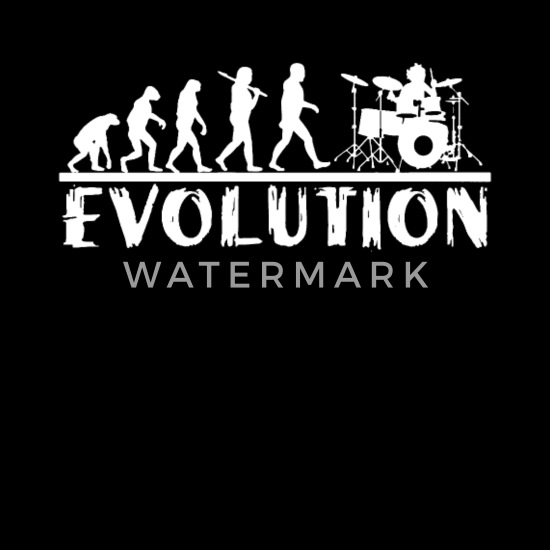 DRUMMER EVOLUTION Drums Band Humor T-shirt Funny Music Hoodie Sweatshirt 