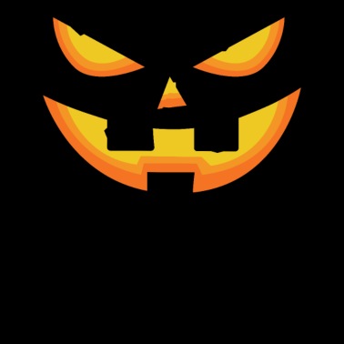 Pumpkin White Halloween Scary Minimalism Spooky Toddler Premium T
