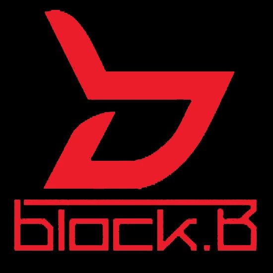 Block B Logo Red Ver Unisex Crewneck Sweatshirt Spreadshirt