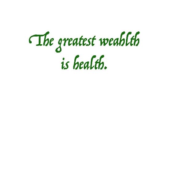 The Greatest Wealth Is Health Bandana Spreadshirt
