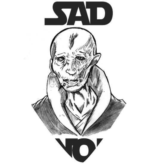 Star Wars The Last Jedi Sad Snoke Shirt Bandana Spreadshirt