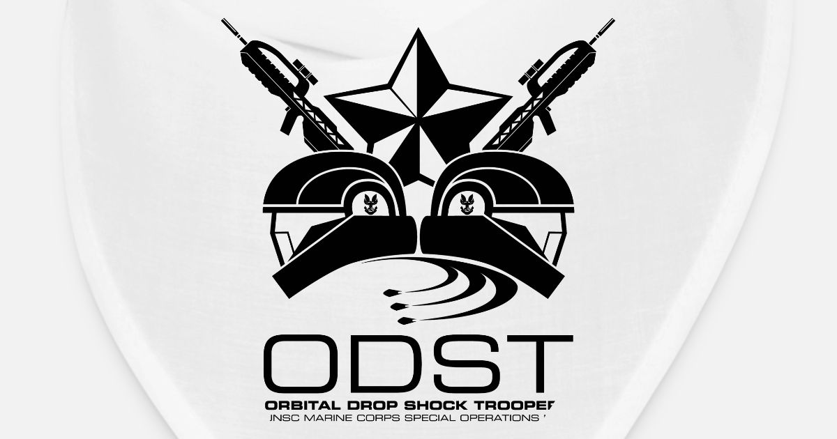 Odst Unit Emblem Bandana Spreadshirt