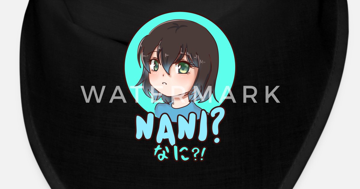 Nani - Shy Anime Boy Meme' Bandana | Spreadshirt