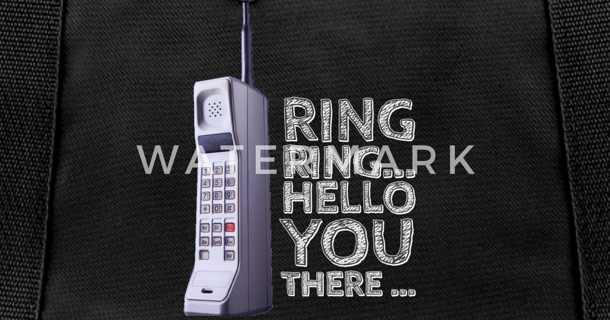 ring hello you there! T-Shirt' Bag | Spreadshirt