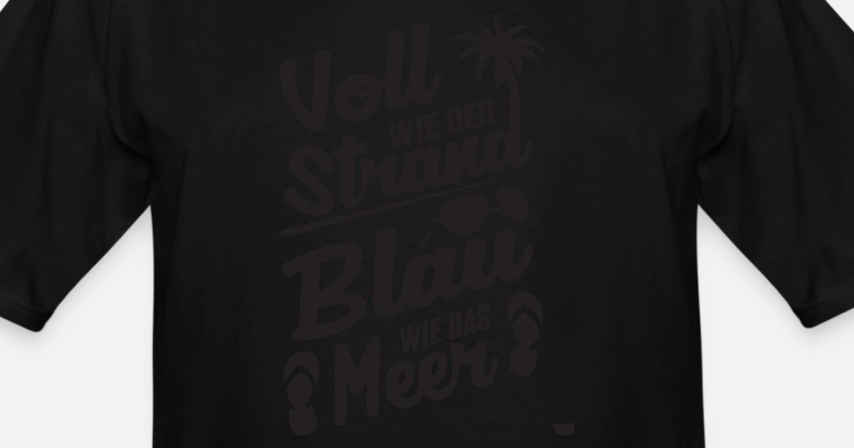 Blau Wie Das Meer Voll Wie Der Strand