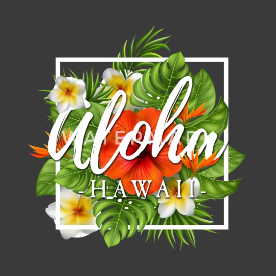 Choose Color V and T Gifts Aloha Flowers Hawaii Island