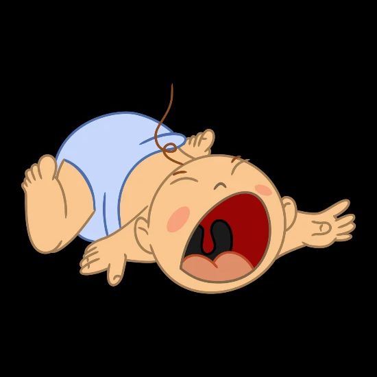 Baby Crying Cartoon Men S Premium T Shirt Spreadshirt