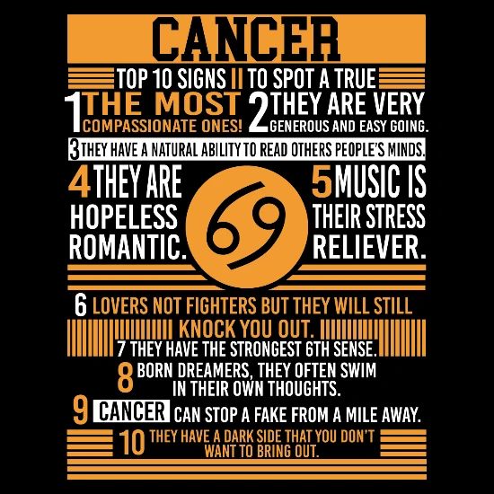 Cancer Zodiac T Shirt Cancer Horoscope Shirt Men S Premium T Shirt Spreadshirt