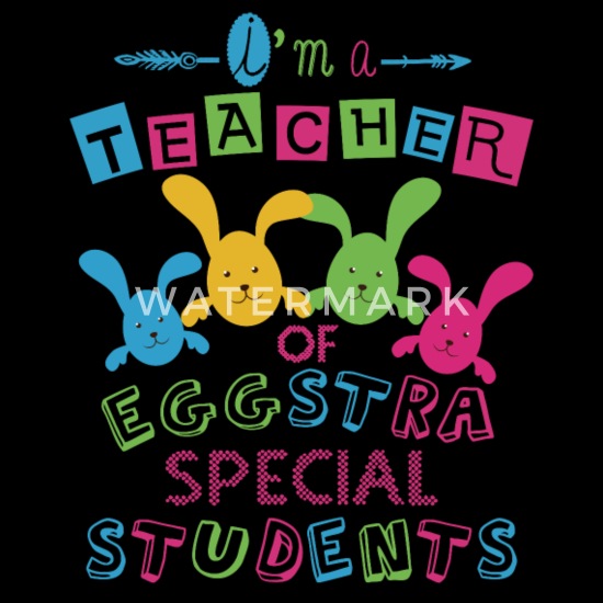 I am A Teacher with Eggstra Special Students Easter Unisex Hoodie 