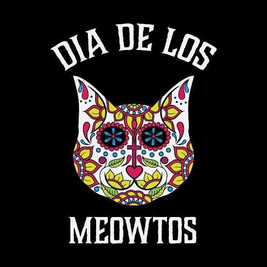 Sugar Skull Day Of The Dead Cat Men S Premium T Shirt Spreadshirt