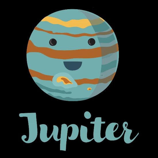 Cartoon Planet Jupiter Men S Premium T Shirt Spreadshirt