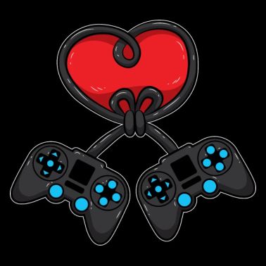 Control Freak Video Game Funny Valentines Day Men's Jersey ...