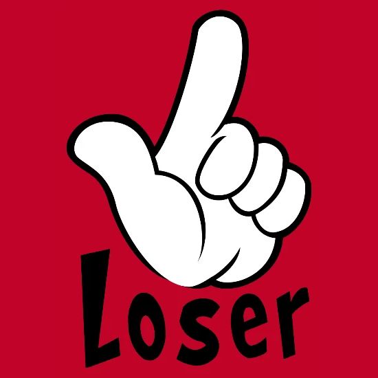 Loser Hand Sign Language Gesture Humor Men’s Premium TShirt Spreadshirt