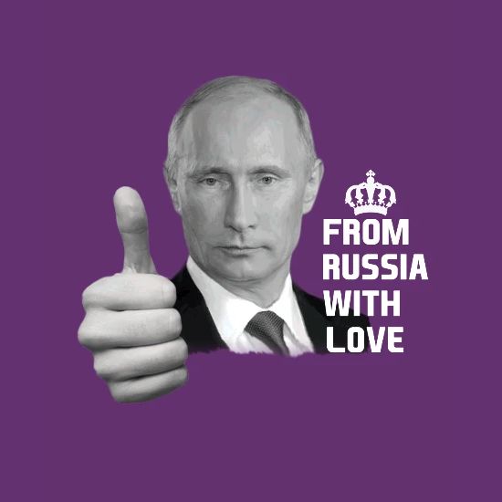 Vladimir Putin From Russia with Love Men’s Premium T-Shirt | Spreadshirt