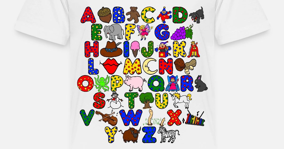 'abc' Toddler Premium T-Shirt | Spreadshirt