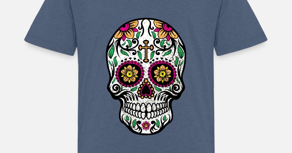 Mexican Sugar Skull Dias De Los Muertos Days Of The Dead Poster