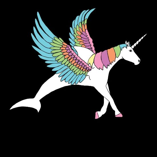 dolphin, pegasus, unicorn hybrid Kids' Premium T-Shirt | Spreadshirt