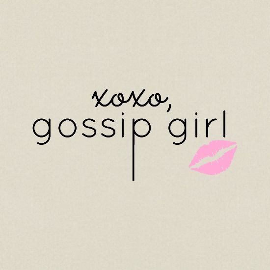 Xoxo Gossip Girl Sticker