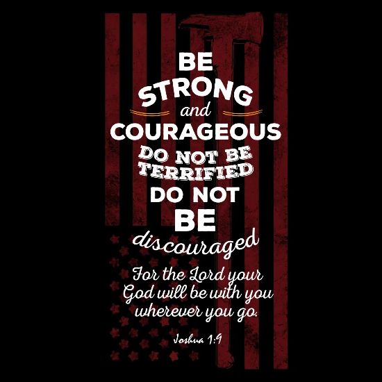 Thin Red Line Firefighter Bible Verse Christian Tote Bag Spreadshirt