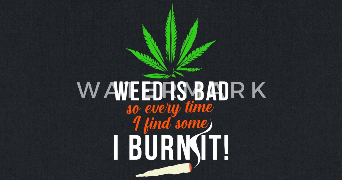 Stoner Tote Bag University of Blunts IV:XX 420 Logo Weed Culture Marijuana 