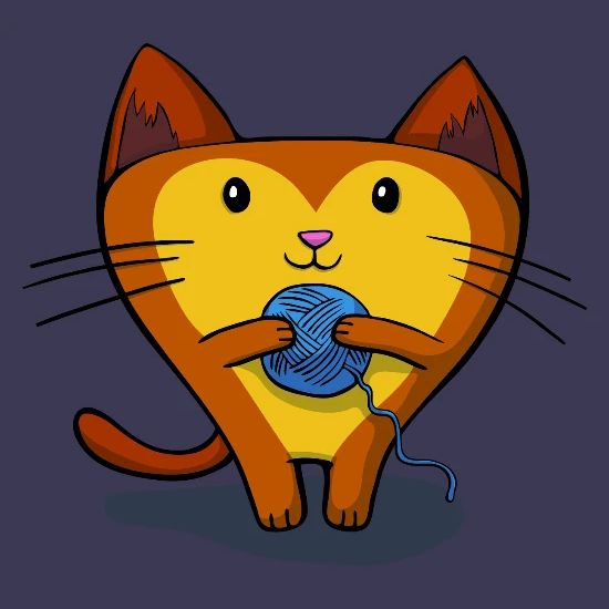 Chat Avec Boule De Laine Tote Bag Spreadshirt