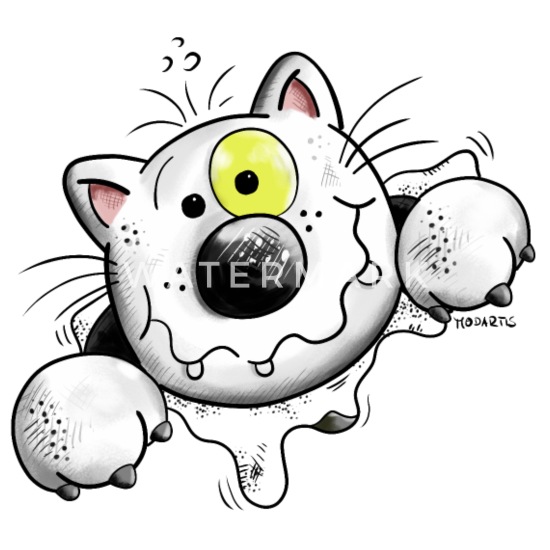Naughty Cat - Cats - Cartoon - Gift - Funny' Men's Premium Tank Top |  Spreadshirt