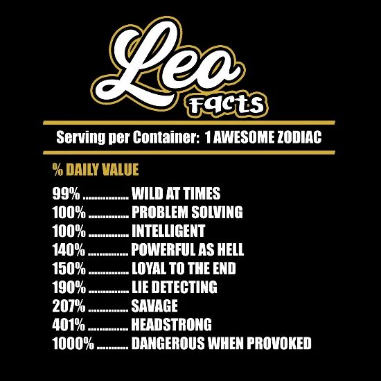 Astrology - Awesome Zodiac Sign - Leo facts Women's Premium Tank Top